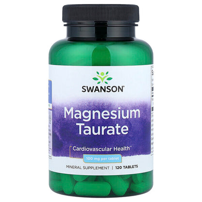 Swanson Magnesium Taurate 120 Tablet
