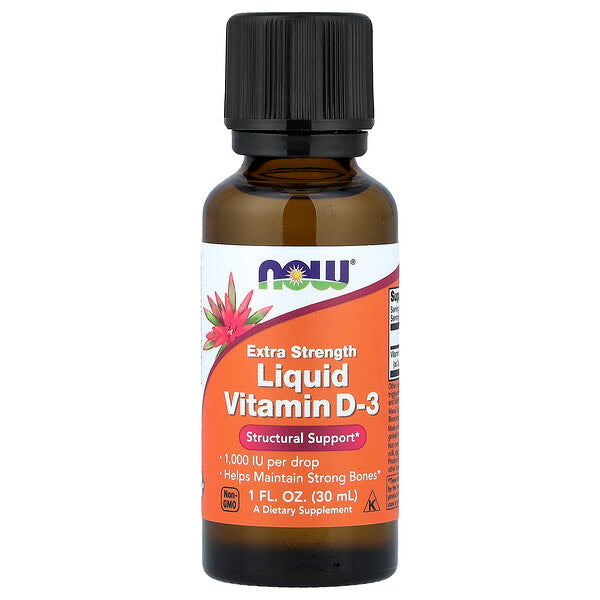 Now Foods Maye D3 Vitamini 1000 IU 30 ml