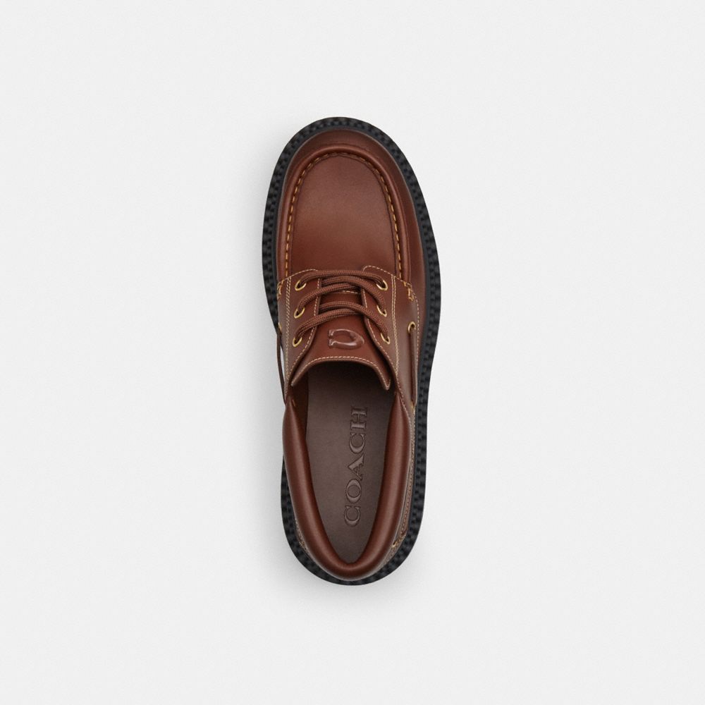 Coach Lug Sole Tekne Ayaqqabısı