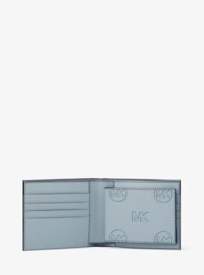 Michael Kors Cooper Loqo Işarəli Cüzdan Pasport Bölməsi ilə