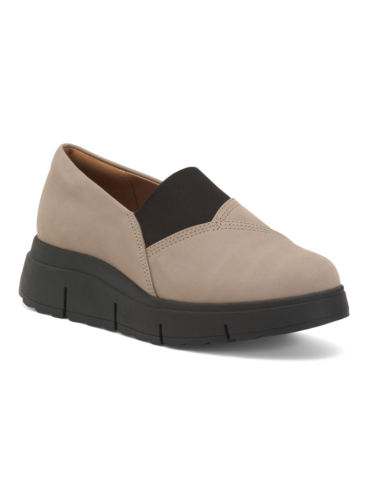 CLARKS Nubuck Leather Loriini West Comfort Ayaqqabısı
