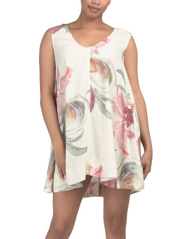 LABEL OF LOVE Kətan Qarışımlı Orchid Mini Üzgü Geyimi