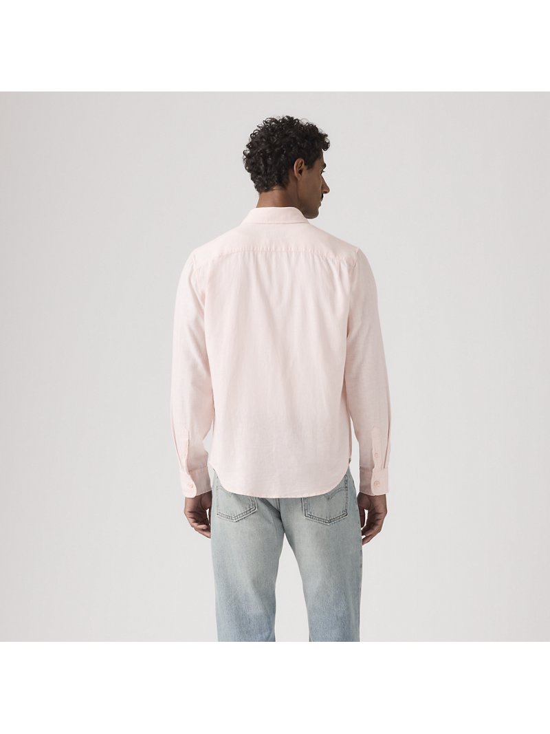 Levi's Sunset One Pocket Standart Fit Pambıq Kətən Köynəyi