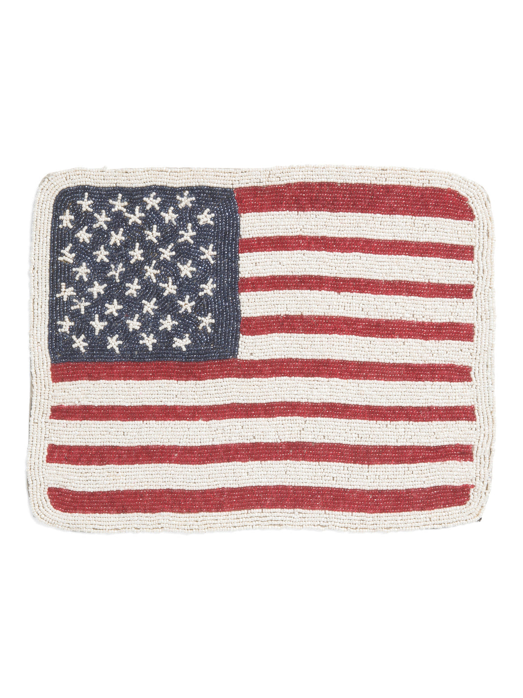 TIRAMISU Amerika Bayrağı Boncuklu Masa Altlığı