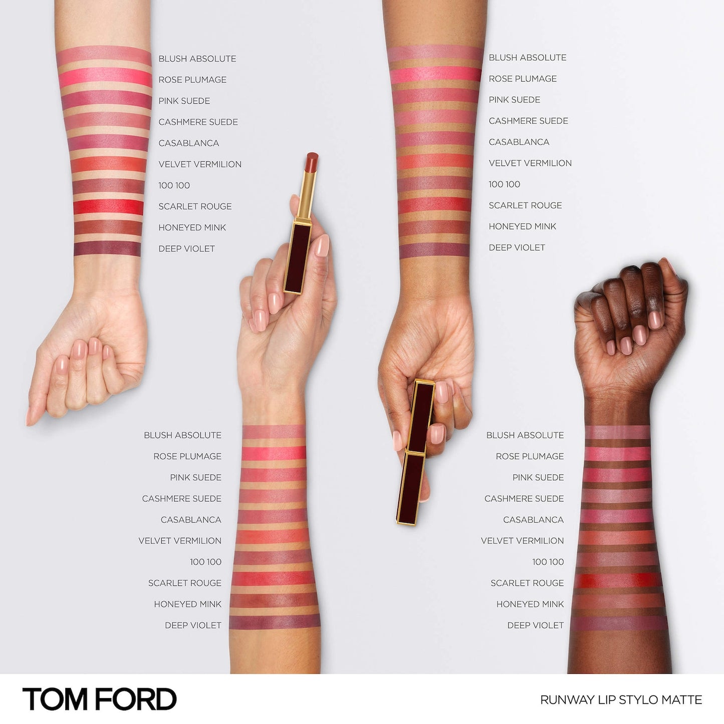 TOM FORD Runway Lip Stylo Mat Dodaq Boyası