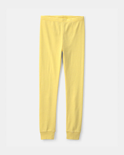 Carter's Qız Çiyələk 100% Pambıq Rahat Oturan 2-Parçalı Pijama Dəsti - Sarı