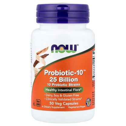 Now Foods Probiotic 10 25 Milyard 50 Vegetasyon Kapsulu