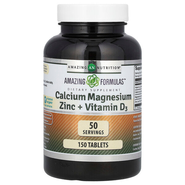 Amazing Nutrition Amazing Formulas Kalsium Maqlezium Sink D3 Vitamini 150 Tablet