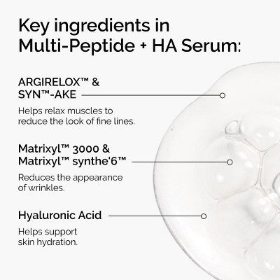 The Ordinary Multi-Peptide + Hyaluronic Acid Serum Möhkəmlik və Elastiklik üçün - 1fl oz