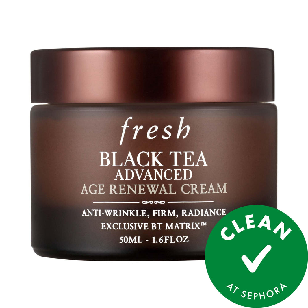 fresh Qara Çay Qəbul-Əlehinə Yaşlanma Nəmləndirici Kremi Retinol Alternativu ilə