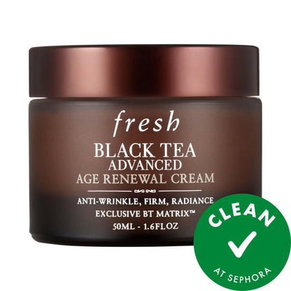 fresh Qara Çay Qəbul-Əlehinə Yaşlanma Nəmləndirici Kremi Retinol Alternativu ilə