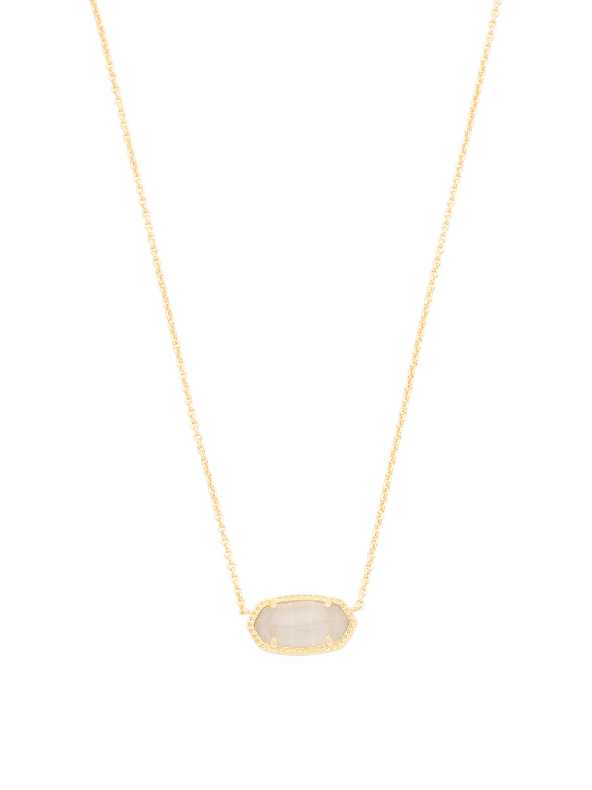 KENDRA SCOTT Gold Slate Pişik Gözü Daş Kolye