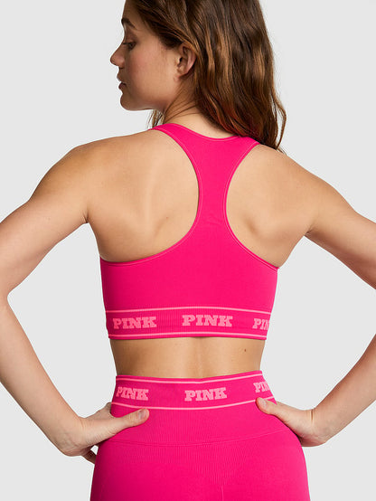 PINK Seamless Reversible Sports Bra