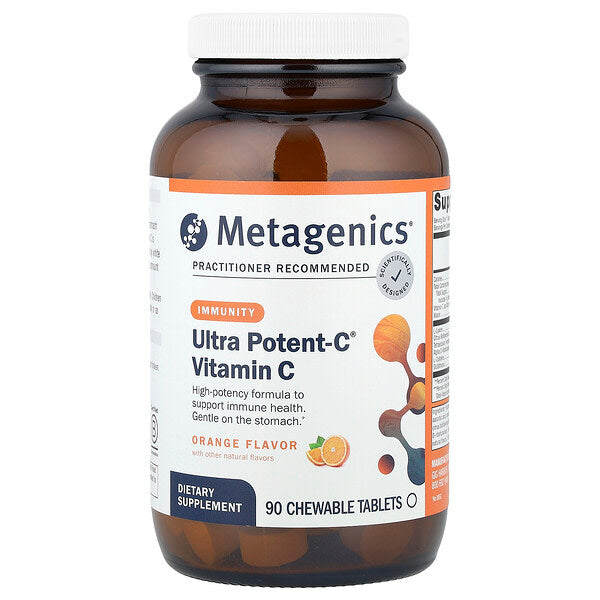 Metagenics Ultra Potent C Vitamini Narıncı 90 Çiğnənən Tablet