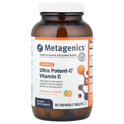 Metagenics Ultra Potent C Vitamini Narıncı 90 Çiğnənən Tablet