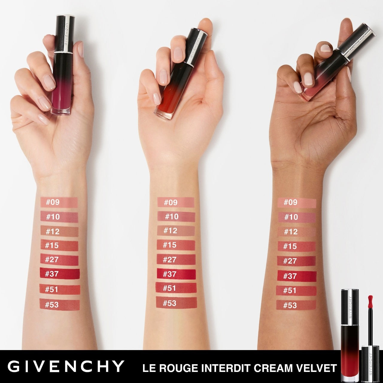 Givenchy Le Rouge Interdit Cream Velvet Dodaq Boyası