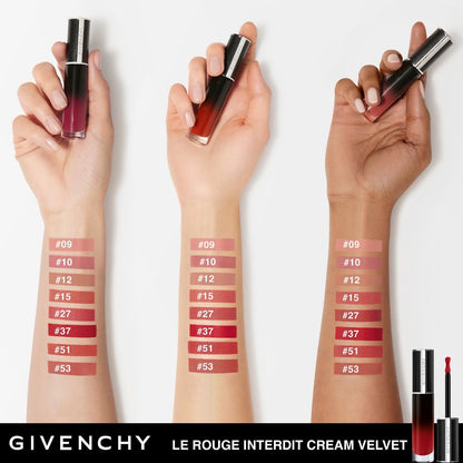 Givenchy Le Rouge Interdit Cream Velvet Dodaq Boyası