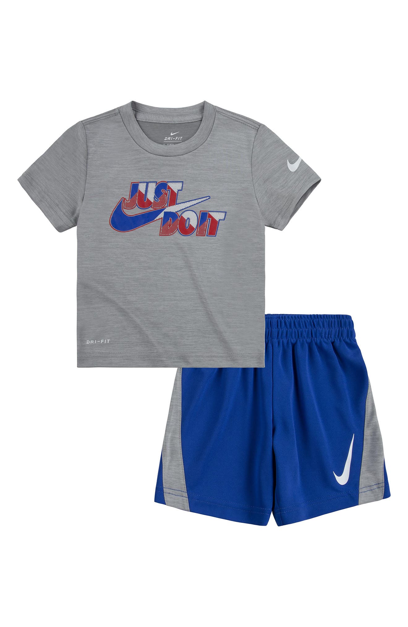 Nike Uşaq Qrafik T-Shirt və Şort Dəsti