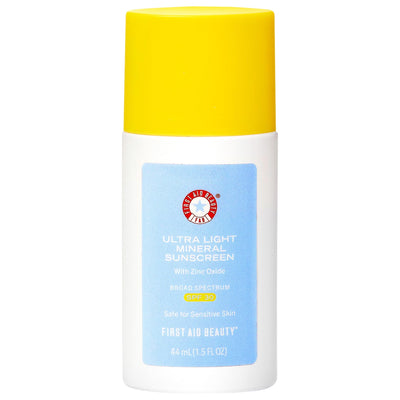 First Aid Beauty Ultra Light Liquid Mineral Günəş Kremi Zinc Oxide SPF 30