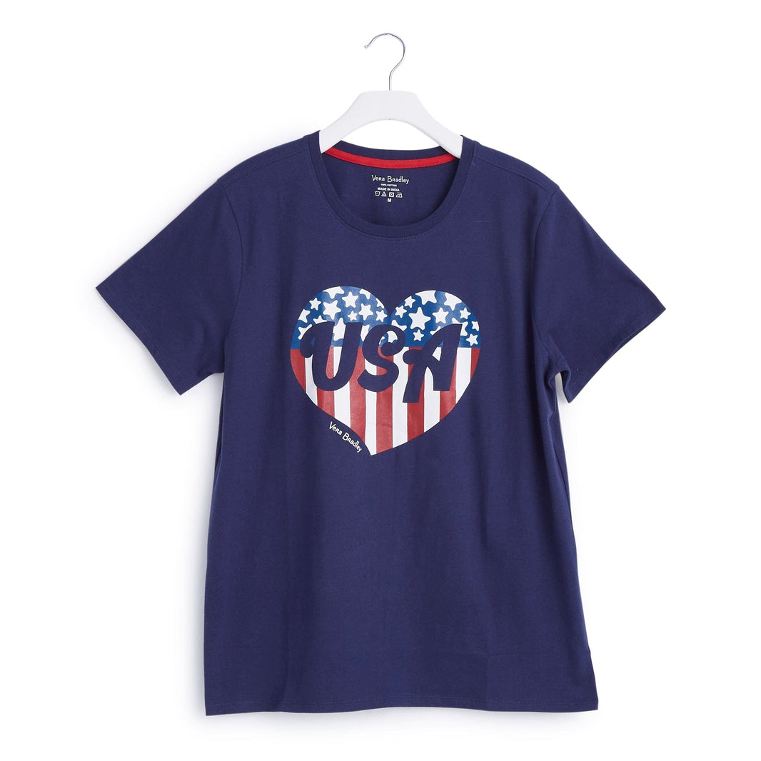 Vera Bradley Qısa Kollu Qrafik T-Shirt