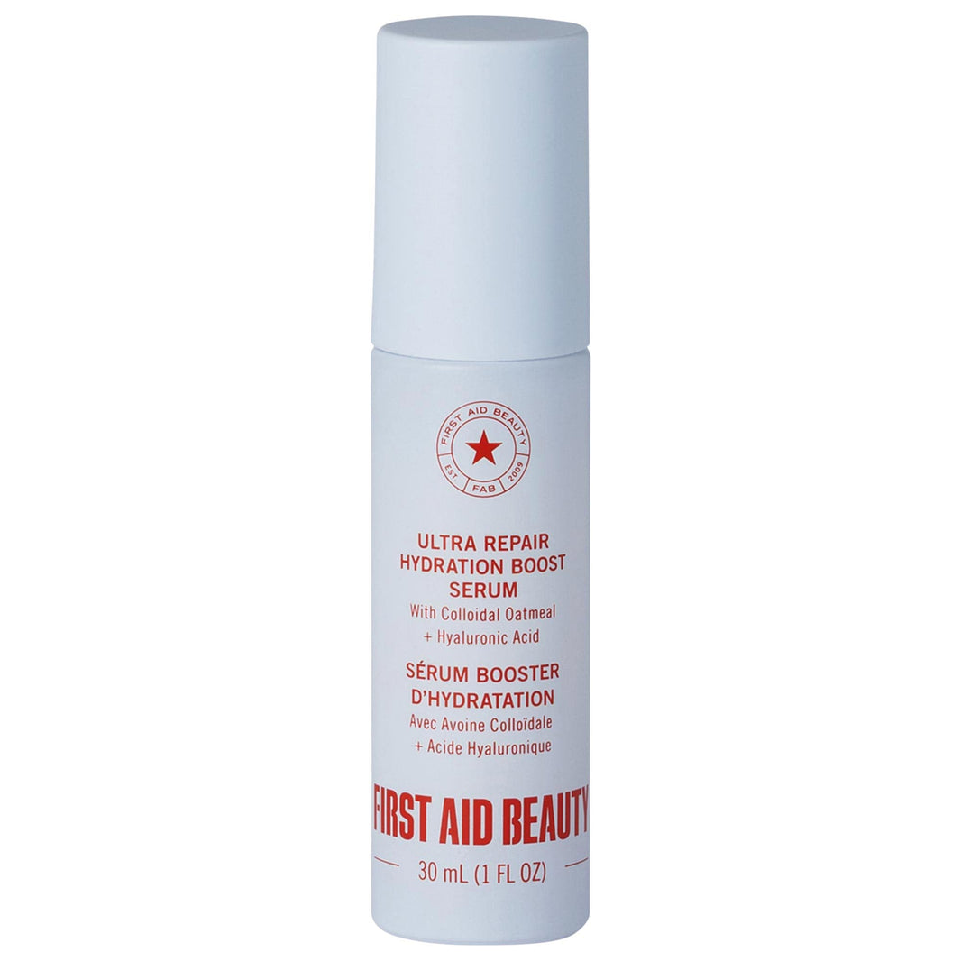 First Aid Beauty Ultra Repair Hydration Boost Hyaluronic Acid və Kolloid Yulaf Serumu