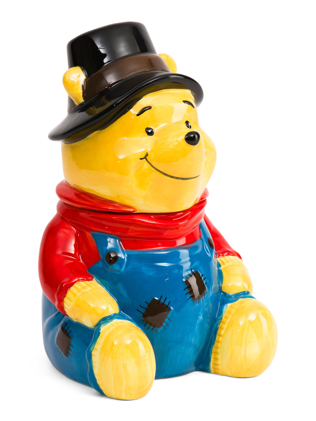 Winnie The Pooh Scarecrow 3D Peçenye Qabı