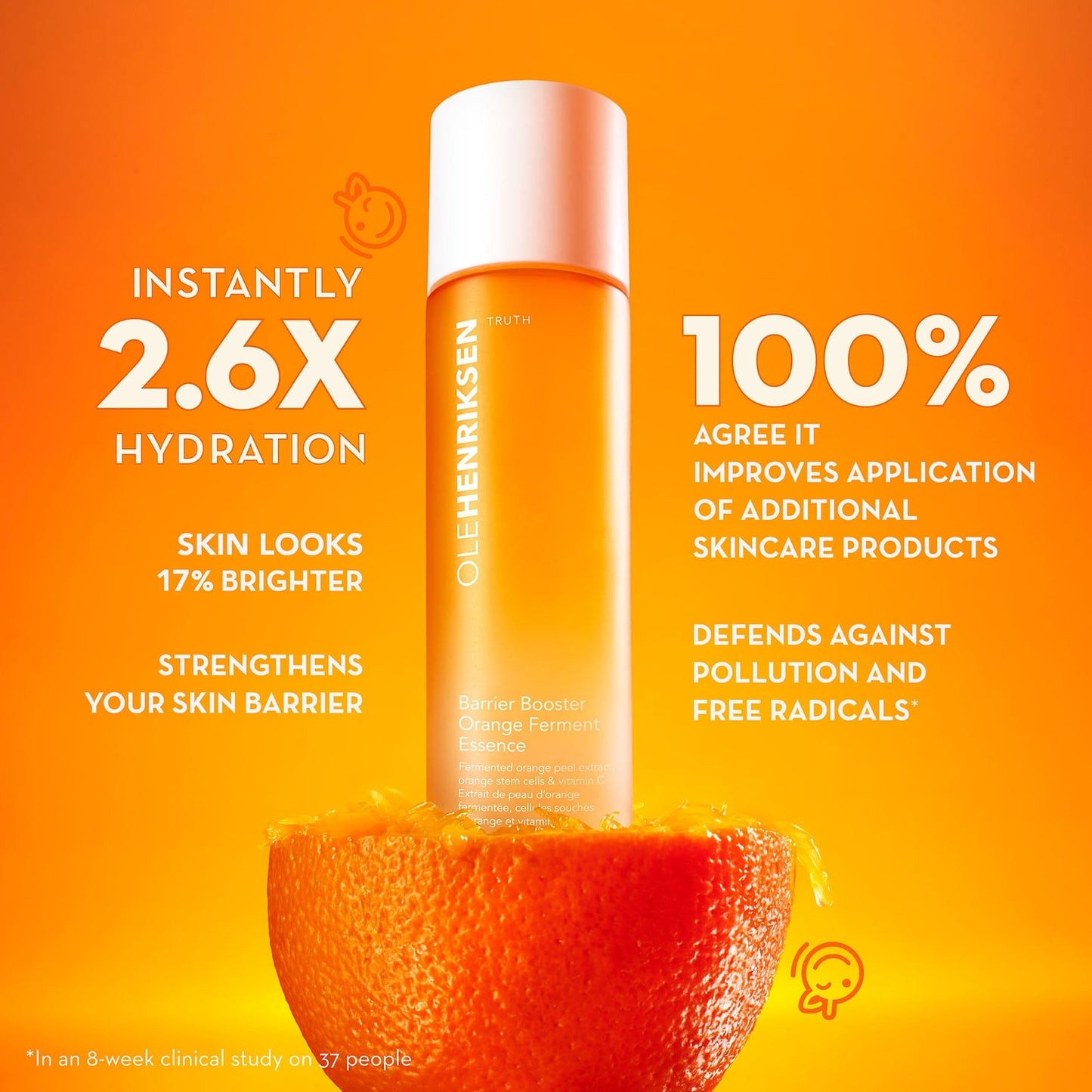 OLEHENRIKSEN Barrier Booster Vitamin C Süd Tonerü Esansı Niacinamidlə