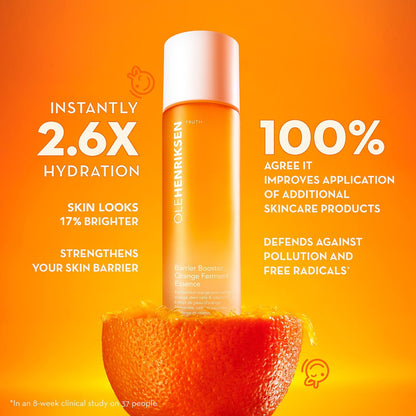 OLEHENRIKSEN Barrier Booster Vitamin C Süd Tonerü Esansı Niacinamidlə
