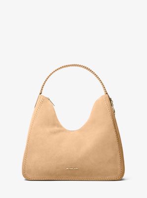 Michael Kors Nayla Medium Suede Hobo Çanta