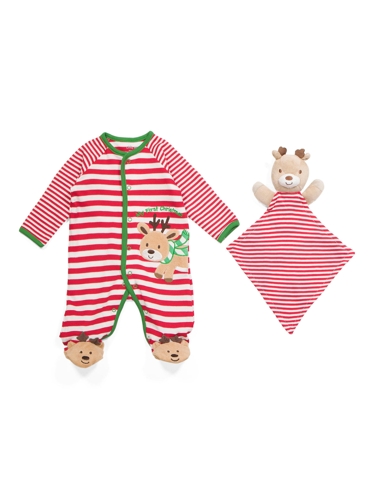 LITTLE ME Newborn Oğlan Ren Geyimi Oyuncaqlı Tullantılı Kombinezon