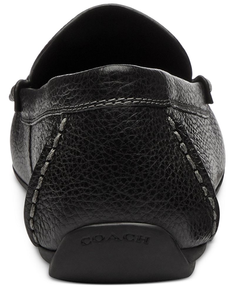COACH Sculpted C Dəri Klassik Loafer Bala Ayaqqabı