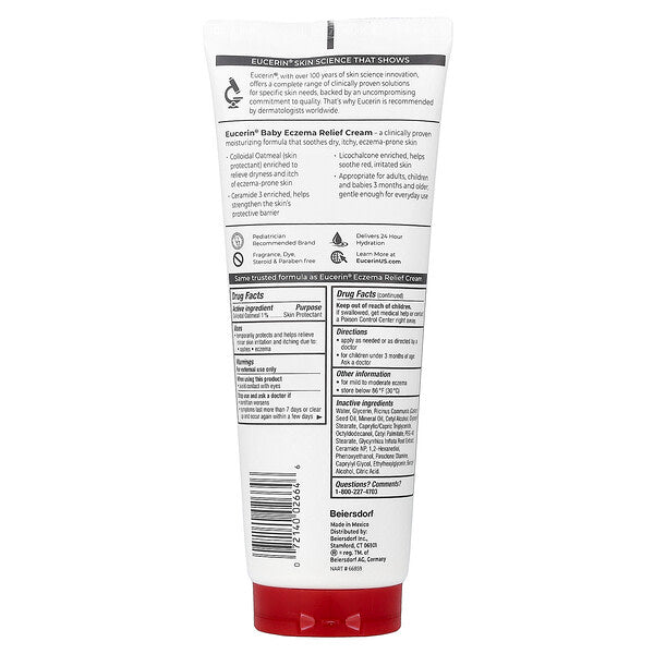 Eucerin Baby Eqzema Rahatlatıcı Krem Ətrisiz 226g