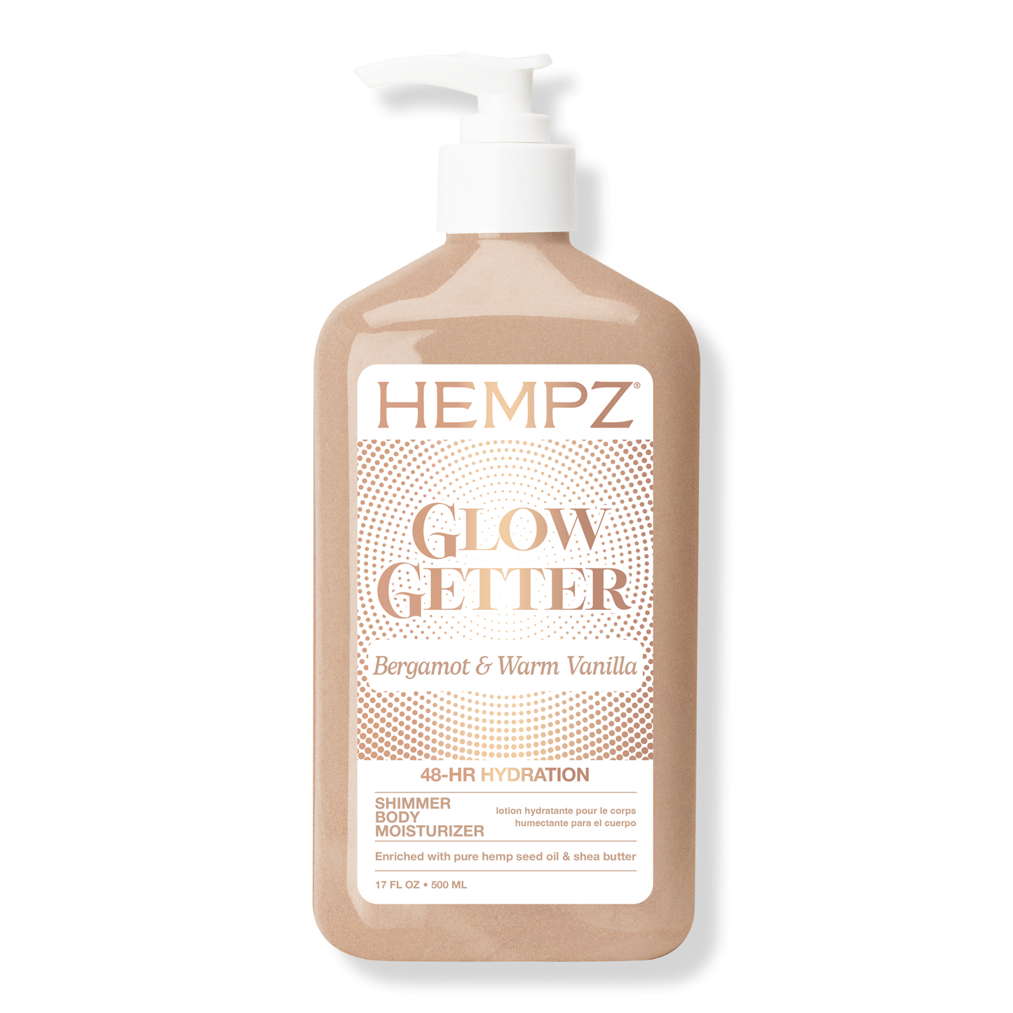 Hempz Glow Getter Parlaq Bədən Nəmləndirici Kremi