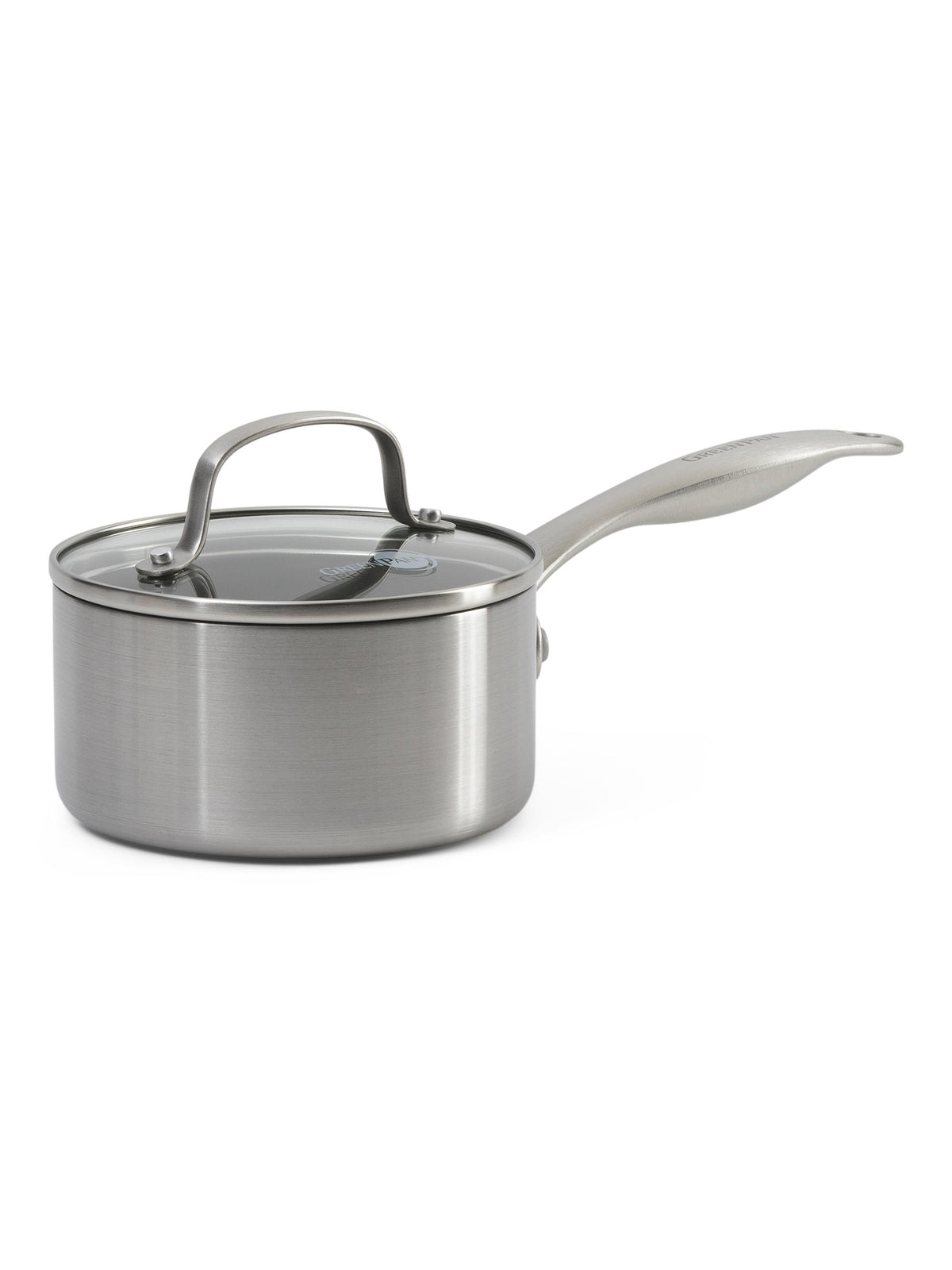 1qt Tri-Clad Paslanmaz Polad Sağlam Seramika Örtüklü Sous Pot