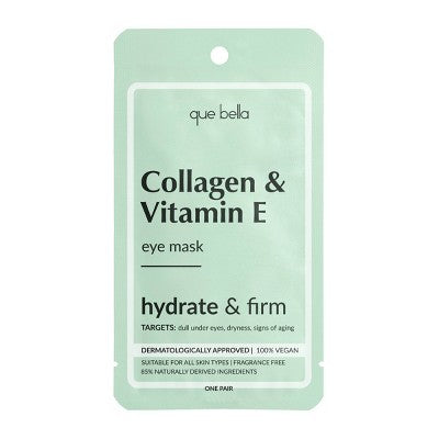 Que Bella Kollagen və E Vitamini Göz Maskası - 2 ədəd