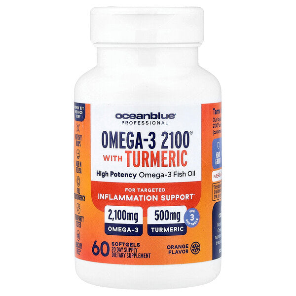 Oceanblue Professional Omega-3 2100 Turmerik Narıncı 60 Softgel