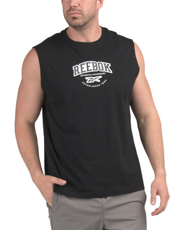 REEBOK Crew Neck Əkssiz Logo Məngənə