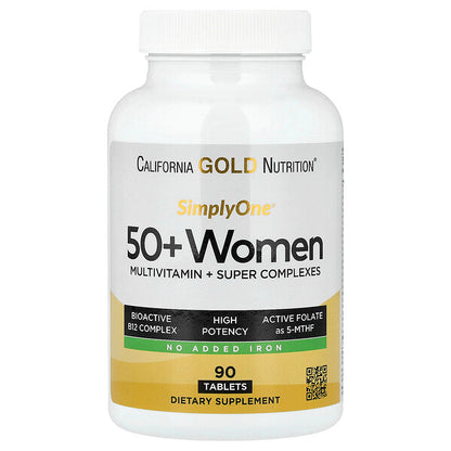 California Gold Nutrition Simplyone 50 Qadın Multivitamini Kompleks