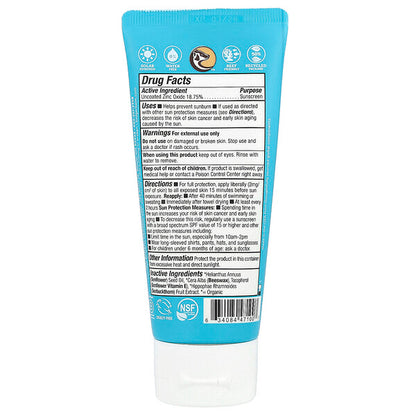 Badger Active Mineral Günəş Kremi SPF 30 Ароматsız 87 ml