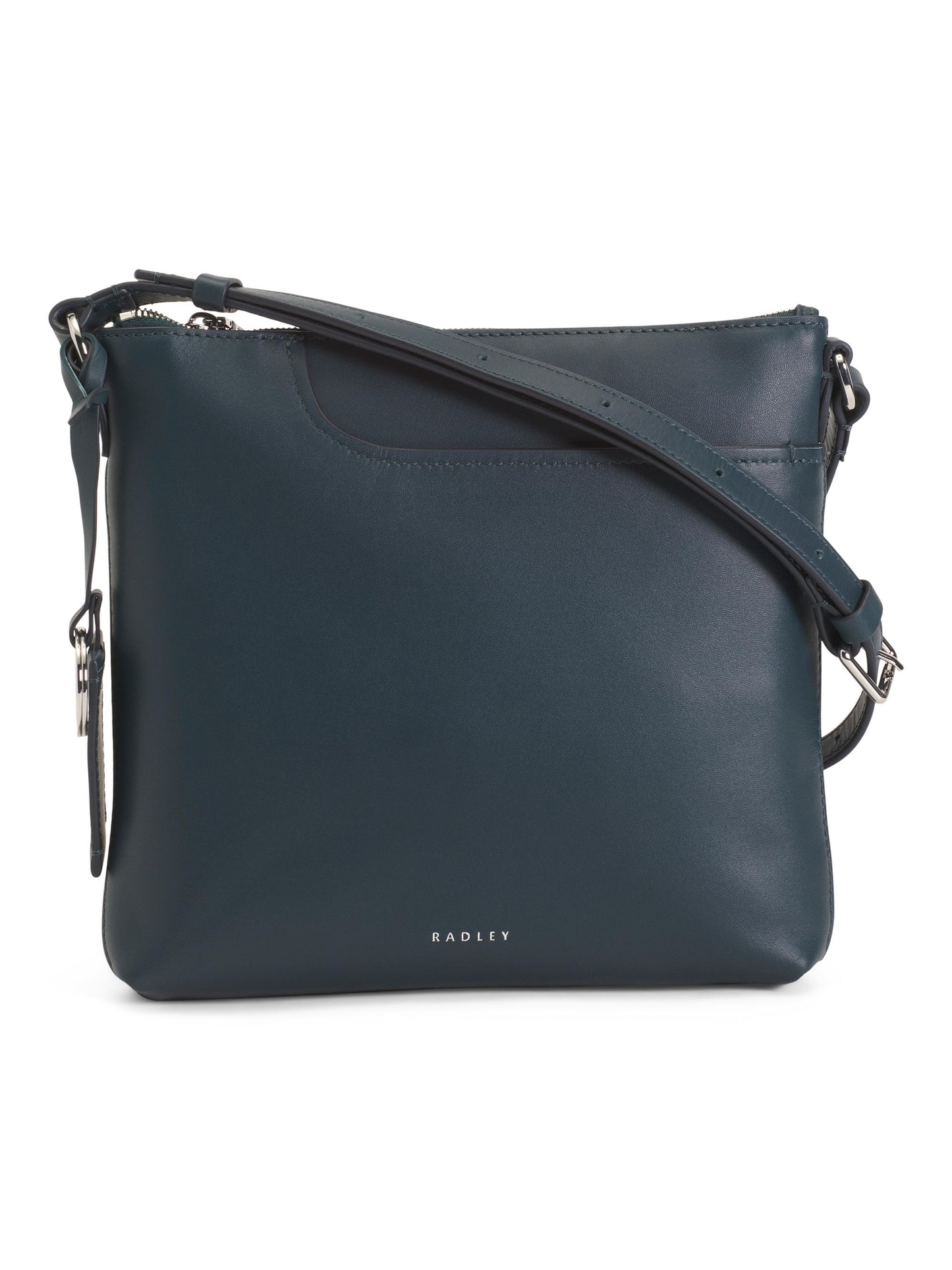 RADLEY LONDON Dəri Cibləri Kiçik Fermuar Üstü Şimal Cənub Çapraz Çanta