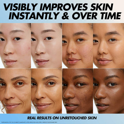 MAKE UP FOR EVER Mini HD Skin Hydra Glow Dərmatologiyalı Tonal Krem Hialuron Turşusu ilə