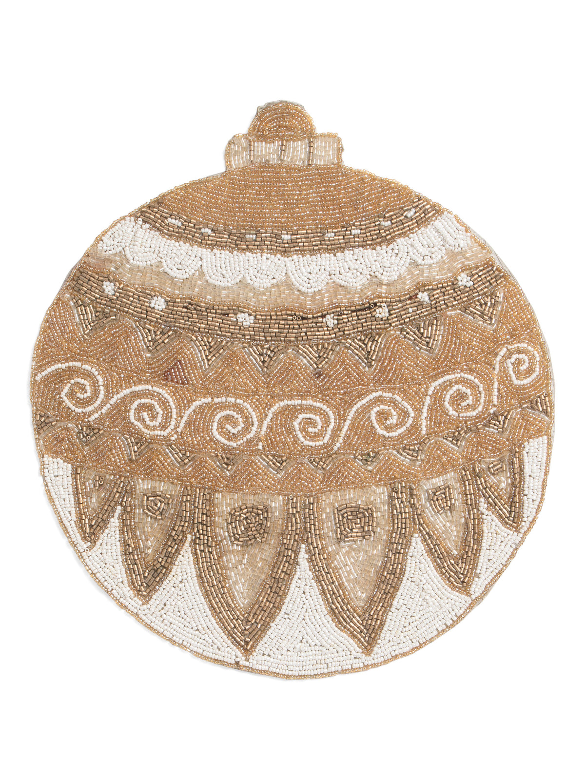 TIRAMISU Figural Ornament Boncuklu Masa Altlığı
