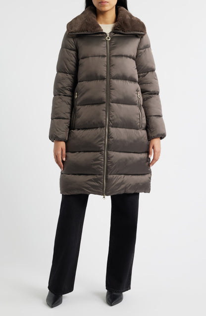 BCBG Missy Nilon Yastıqlı Gödəkçə