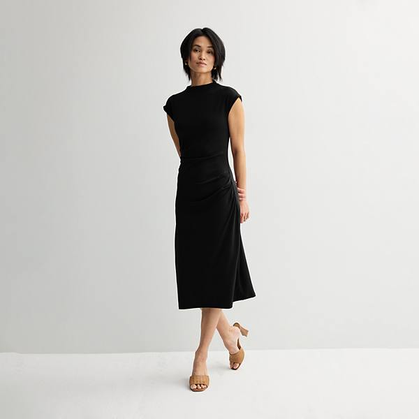 Nine West Qadın Mock Neck Trikotaj Geyimi