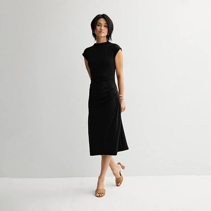 Nine West Qadın Mock Neck Trikotaj Geyimi