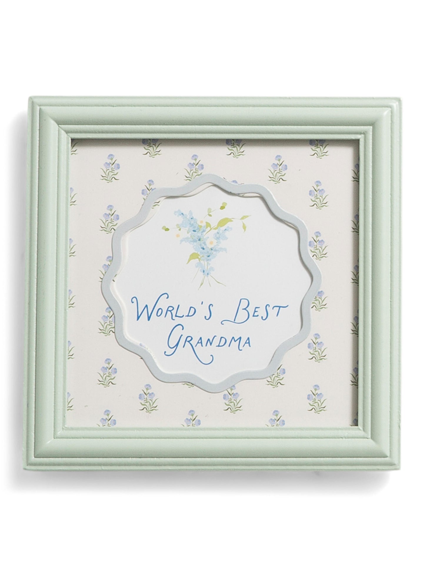 ENCHANTE 5x5 Matted To 4x4 Çiçəkli Matolu Masa Üstü Şəkil Çərçivəsi