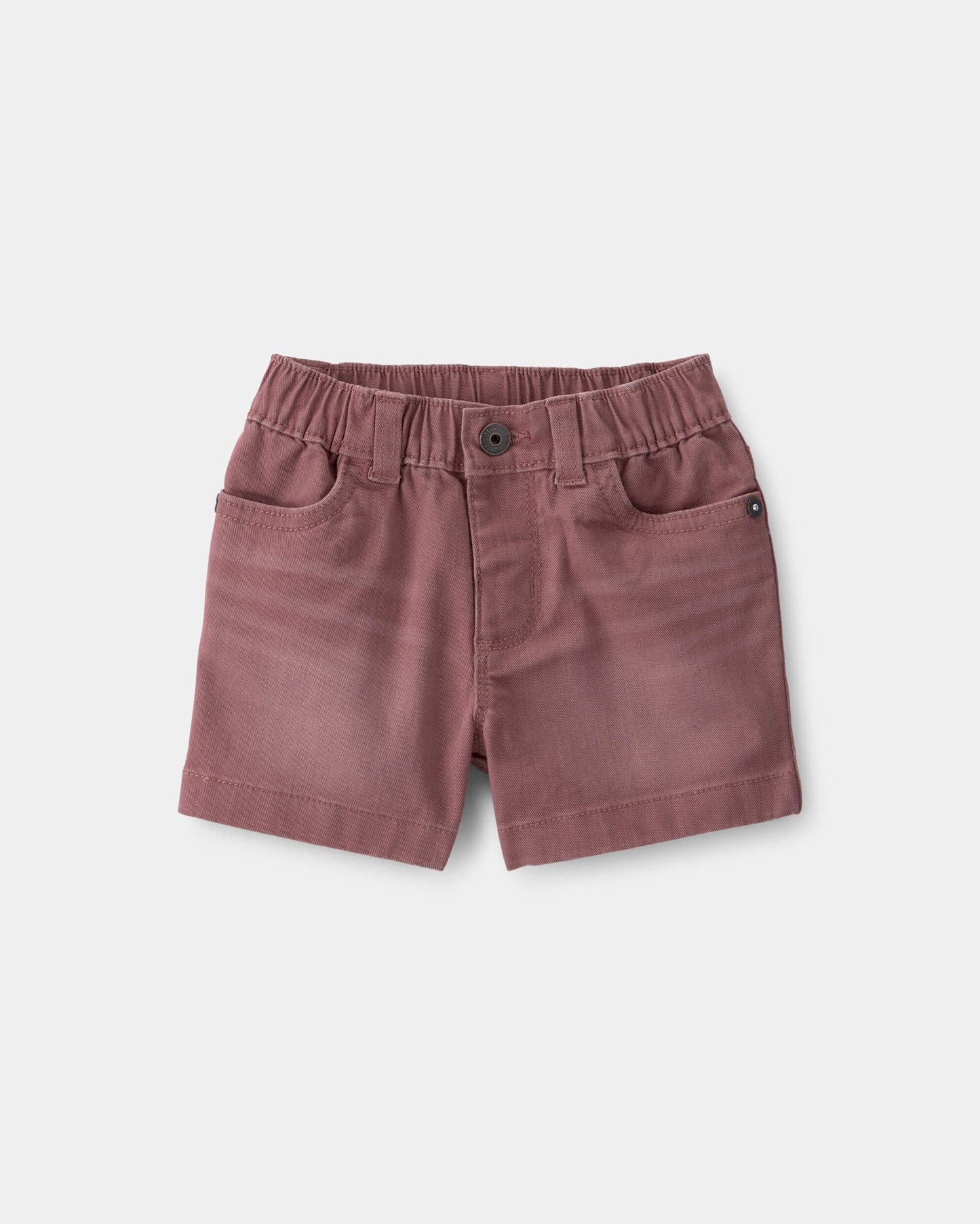 OshKosh B'gosh Uşaq Oğlan Twill Elastikli Şortlar - Qəhvəyi