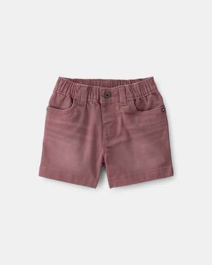 OshKosh B'gosh Uşaq Oğlan Twill Elastikli Şortlar - Qəhvəyi