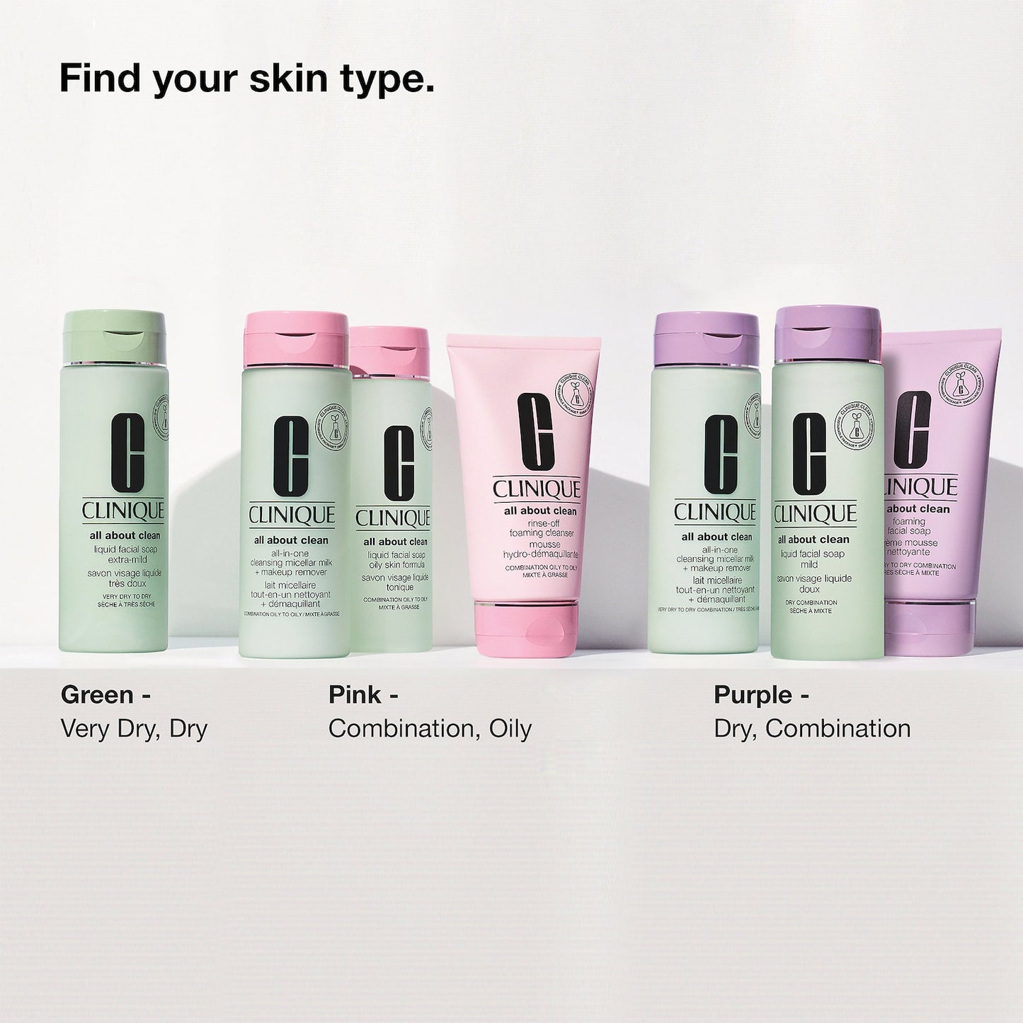 CLINIQUE All About Clean™ Maye Üz Yuma Vasitəsi Nazik Təmizləyici
