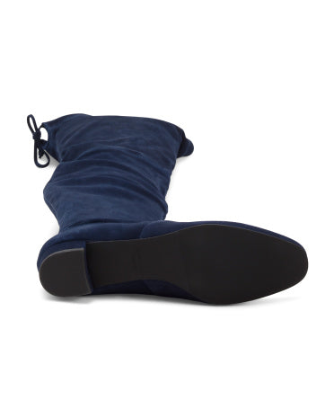 STUART WEITZMAN Suede Genna 25 Şəhər Çəkmələri